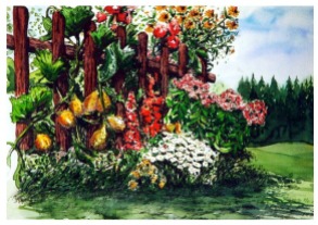 Painting by: PeterKraayvanger Source: http://pixabay.com/en/watercolour-painting-summer-flowers-75123/